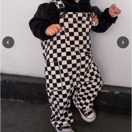 Classic Checker Overalls