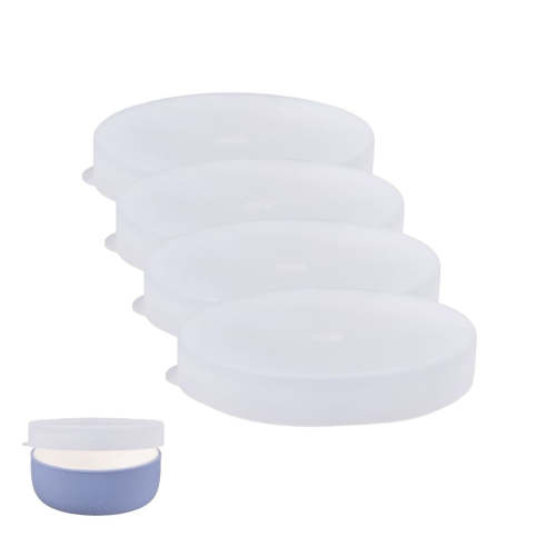 Porcelain Bowl Silicone Lids