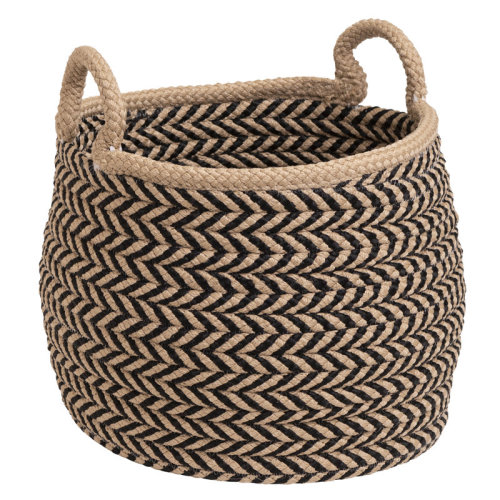 Dakota Fields Preve Storage Basket with Handles & Reviews | Wayfair