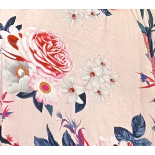 Mia Robes in Blush floral (Short)'