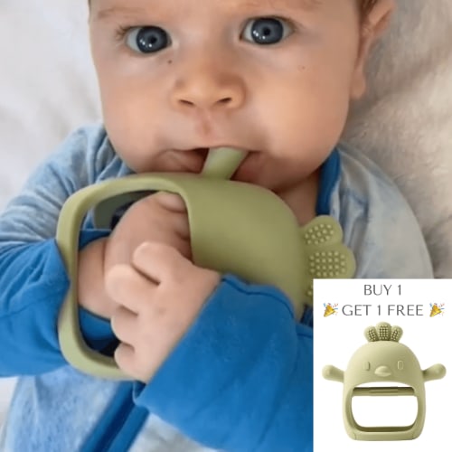 Olaf Silicone Teething Glove - 🎉 Buy 1 Get 1 Free