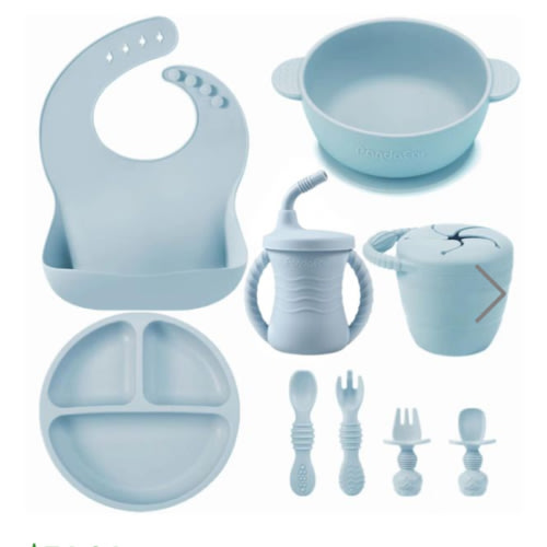 Feeding Set (Blue) – PandaEar