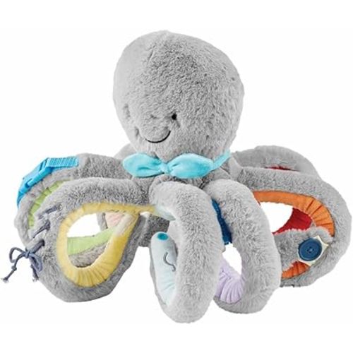 Mud Pie Gray Octivity Plush Pal, Grey, 15 1/2" X 15 1/2"