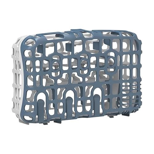 Dr. Brown's Dishwasher Basket for Small Baby Bottle Parts, Pacifiers, and Accessories, Clean, Store and Organize Newborn Essentials, BPA Free