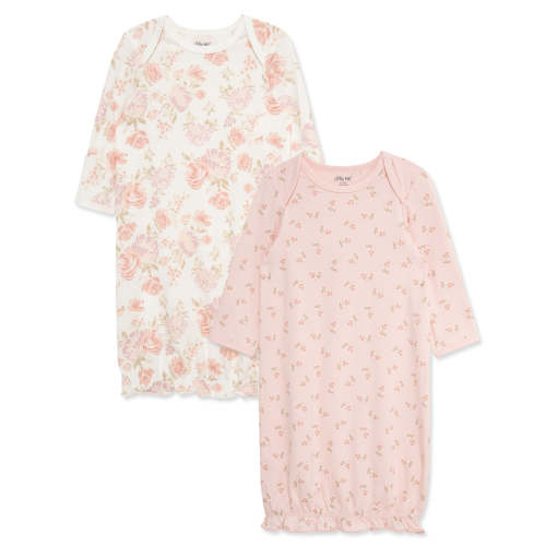 Fabulous Floral Sleeper Gowns 2-Pack