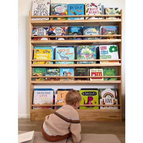 Front-Facing Kids Bookshelf, Montessori Nursery | JoyKids