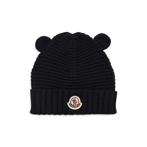 Kids' Teddy Bear Logo Patch Virgin Wool Beanie, X-Small
- Only 1 left