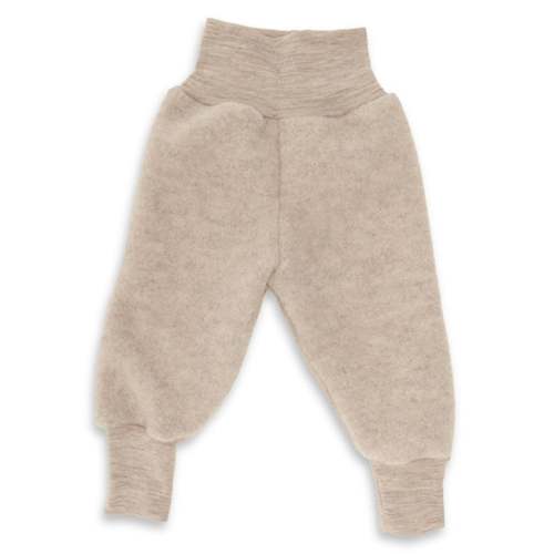 Engel Baby 100% Wool Fleece Pants - Sand Melange | The Cheshire Horse