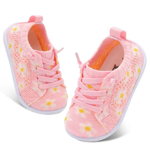JOINFREE Baby Knit Sock Shoes for Boys Girls First Walking Shoes Infant Barefoot Moisture Wicking Shoes