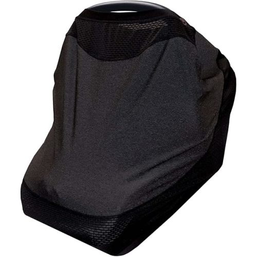 Boppy 4 and More Multi-use Cover, Charcoal, Quick-Dry UPF 50+ Knit and Breathable Mesh, Versatile for Car Seat Canopy, Nursing Cover, Infant Strollers, Shopping Carts, Highchairs and More