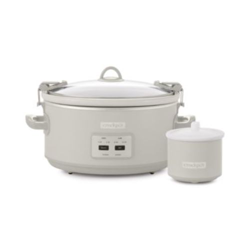 7-Qt. Cook & Carry Programmable Slow Cooker & Little Dipper