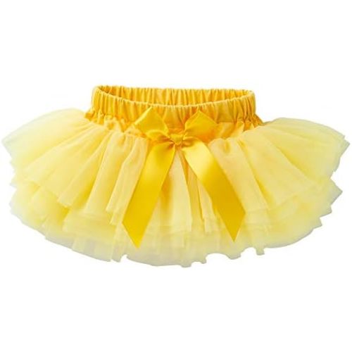 Anbaby Baby Girls Soft Tutu Skirt Toddler Ruffled Pants Diaper Cover
