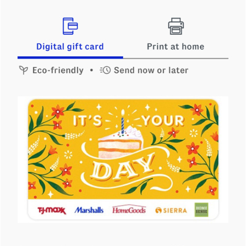 Marshalls Gift Cards by CashStar