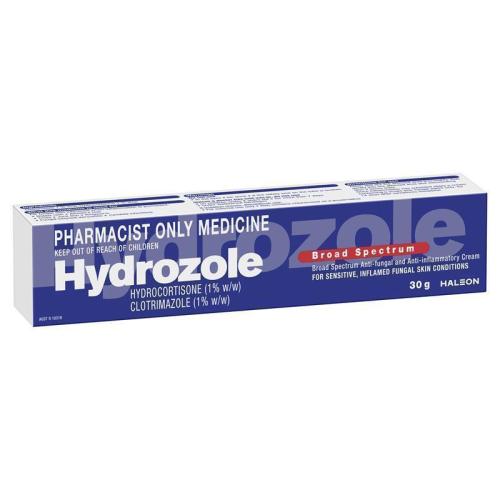 Buy Hydrozole 1% Cream 30g - Hydrocortisone + Clotrimazole (S3) online at Chemist Warehouse