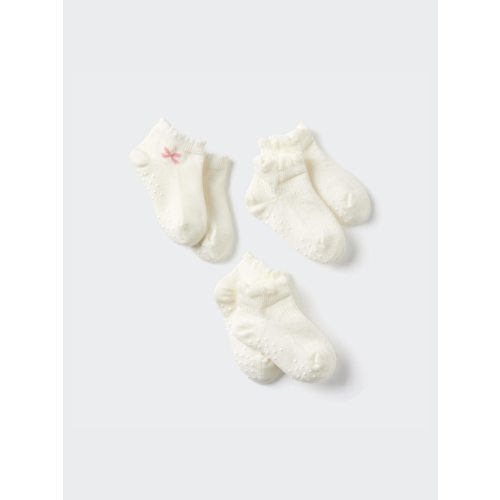 Baby Short Socks | 3 Pairs | UNIQLO US