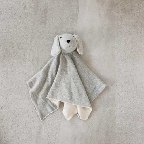 Puppy Dog Organic Baby Lovey Security Blanket Cuddle Cloth
