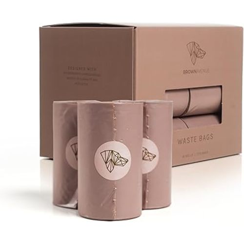 Poop Bags, 18 Roll Packs, 270 Units, Biodegradable, Eco-Friendly