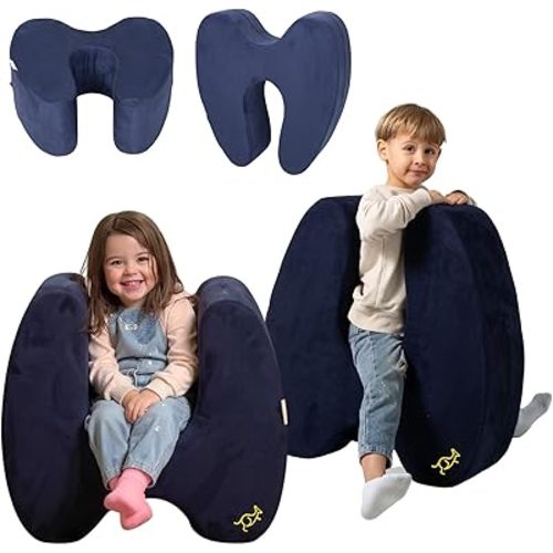 Sensory Soft Squeeze Seat – Calming Compression Chair for Kids with Sensory Needs, Washable Cover, Rocking Design