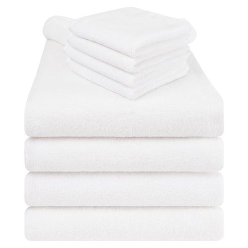 American Soft Linen Turkish Baby Toddler Hooded Bath Towel Set, 100% Cotton Soft Fluffy Baby Toddler Hooded After Shower Towels