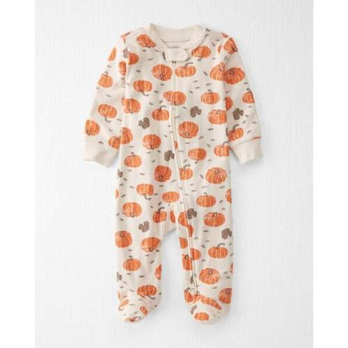 Baby Organic Cotton Sleep & Play Pajamas in Harvest Pumpkins Print - Little Planet | Carter's
