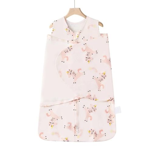 Swaddle-Blanket Baby Girl & Boy Swaddles Newborn Infant Transition 100% Cotton Wrap Blankets, 3-Way Adjustable Wearable Blanket, TOG 1.0 (Happy Unicorn, 3-6 Month)