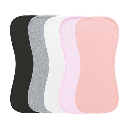 Dalrosia Baby Burp Cloths 5 Pack Burping Cloths for Babies Boys Girls Large 21''X10'' Extra Soft and Absorbent Flowers