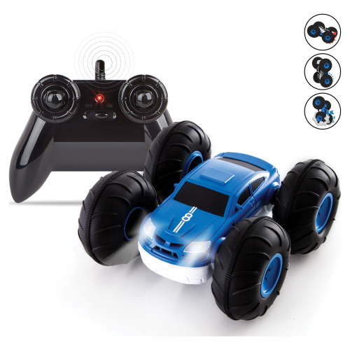 Sharper Image® Flip Stunt Rally Remote Control Vehicle for Children, Blue
