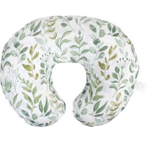 Parent's Choice One Size Soothing Nursing Pillow, Green Leaf Design 20” X 14.5”