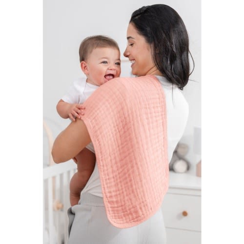 Muslin Burp Cloths - Pack of 10