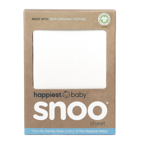 100% Organic Cotton SNOO Baby Bassinet Fitted Sheet