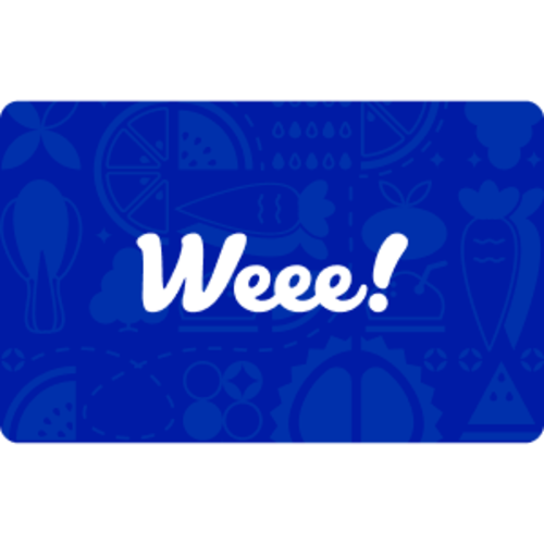 Weee! gift card $100