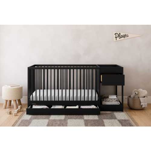 Graco Teddi 5-in-1 Convertible Crib and Changer with Storage Drawer | Ashley