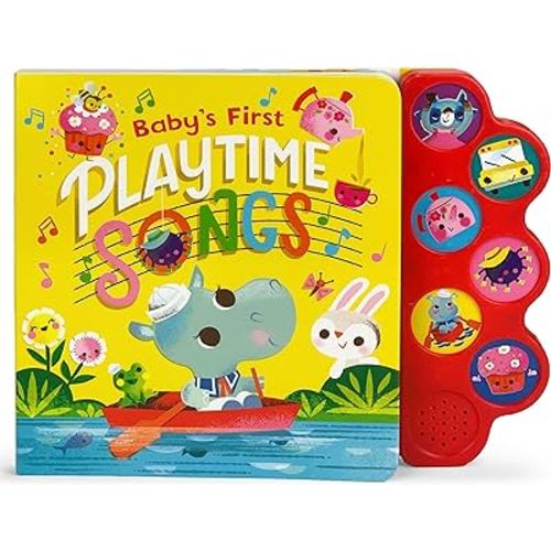 Playtime Songs - Interactive Children's Song Book with 6 Sing-Along Tunes