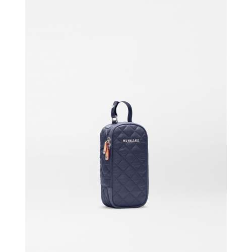 Navy Metro Single Bottle Cooler