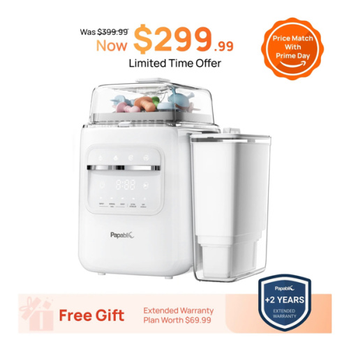 Papablic SafeguardPlus™ Baby Bottle Washer System