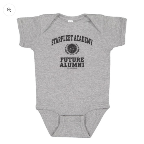 Star Trek Starfleet Academy Future Alumni Baby Bodysuit