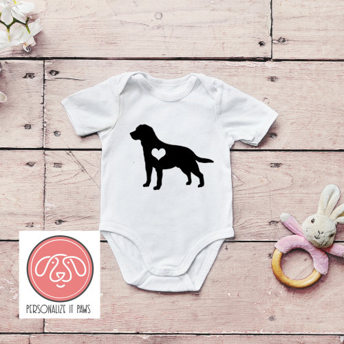 Labrador Retriever  infant body suit