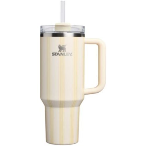 Stanley 40 oz. Quencher H2.0 FlowState Tumbler | Cream Picnic Stripe