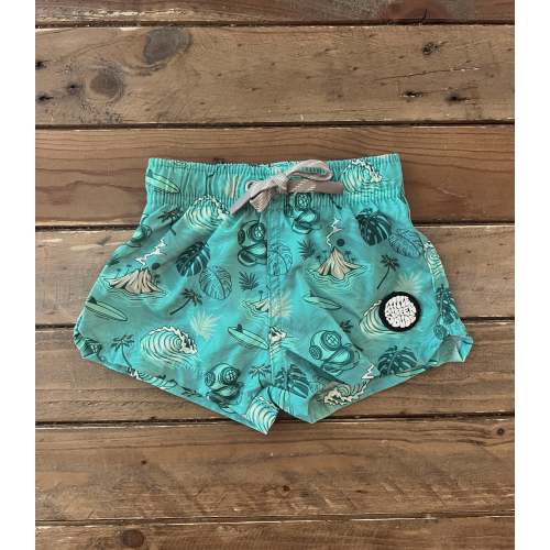 The Little Surfer Dude Deep Sea Explorer Little Surfer Dude Swim Trunks - Deep Sea Explorer Little Surfer Dude Swim Trunks