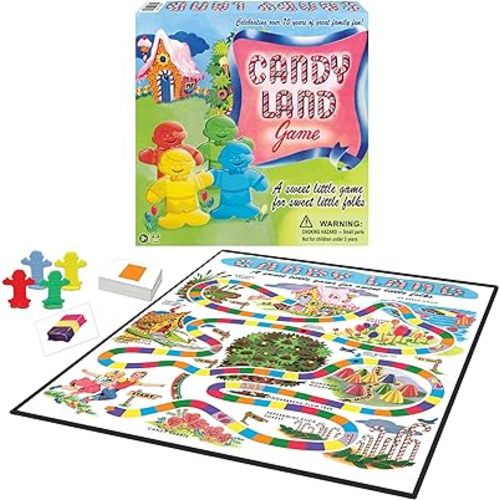 Winning Moves Games Candy Land 65th Anniversary Game, Multicolor (1189) 2-4 players