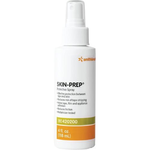 Smith & Nephew SW420200 Skin-PREP Spray, Protective Dressing Spray, Skin Barrier Film, Contains Alcohol, 4 Ounces