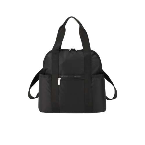 Solid Black Double Trouble Backpack | LeSportsac