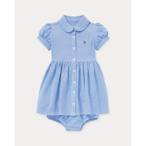 Knit Mesh Oxford Dress & Bloomer | Ralph Lauren