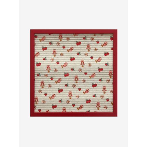 Strawberry Shortcake Letter Board with MDF Frame