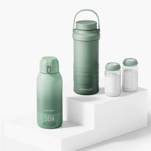 On-the-Go Bundle: Portable Milk Warmer + 22oz Milk Cooler