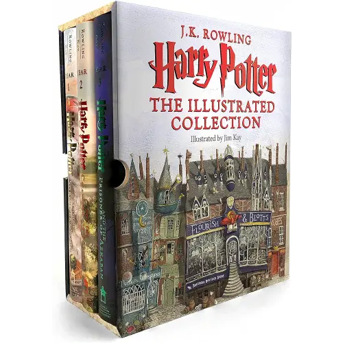 Harry Potter: The Illustrated Collection (Books 1-3 Boxed Set)