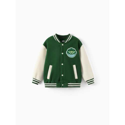 Star Wars Toddler/Kids Boy Childlike Character Colorblock Coats & Jackets Coat Green