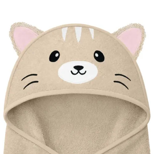 Cat Hooded Towel