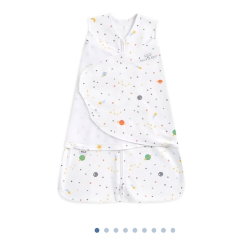 Space Print Cotton Swaddle | HALO