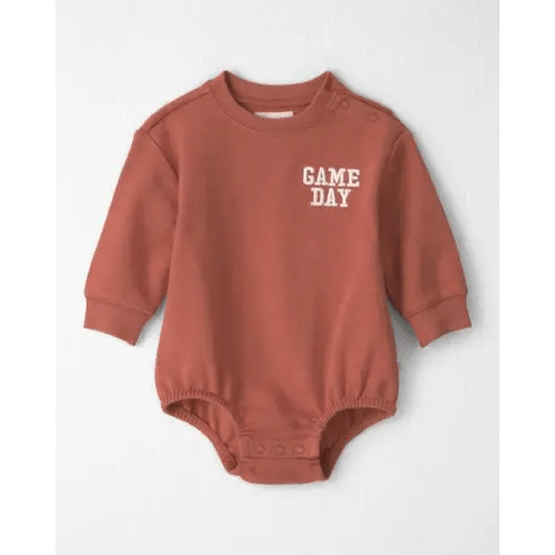 Baby Organic Cotton 'Game Day' French Terry Graphic Bubble - Little Planet | Carter's
